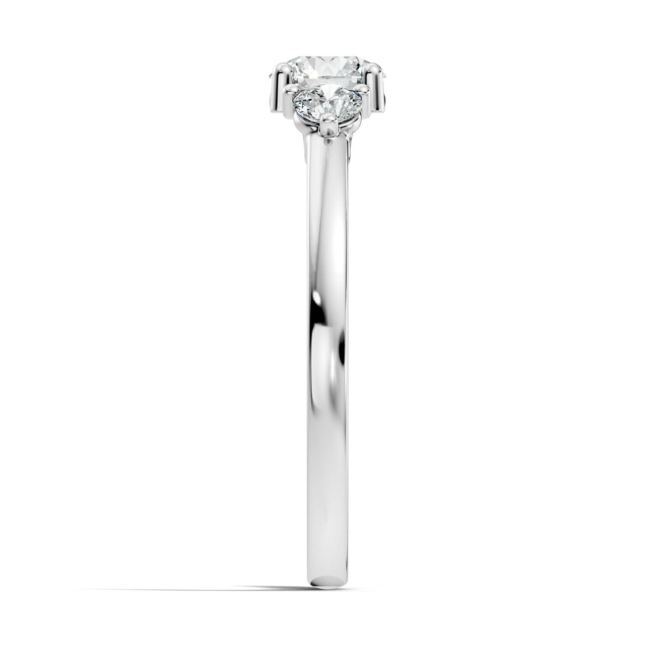 .70 Ct. Round Three-Stone Diamond Ring (17-a2) 12