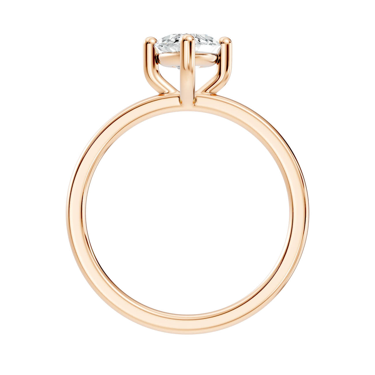 1.00 Ct. Marquise Cut Diamond Solitaire Engagement Ring (21-d copy) 5