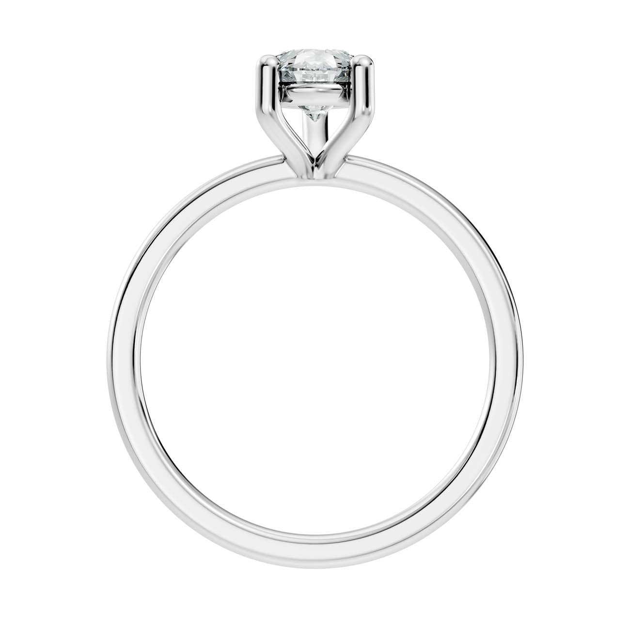 1.00 Ct. Pear Cut Diamond Solitaire Ring (21-f copy) 11