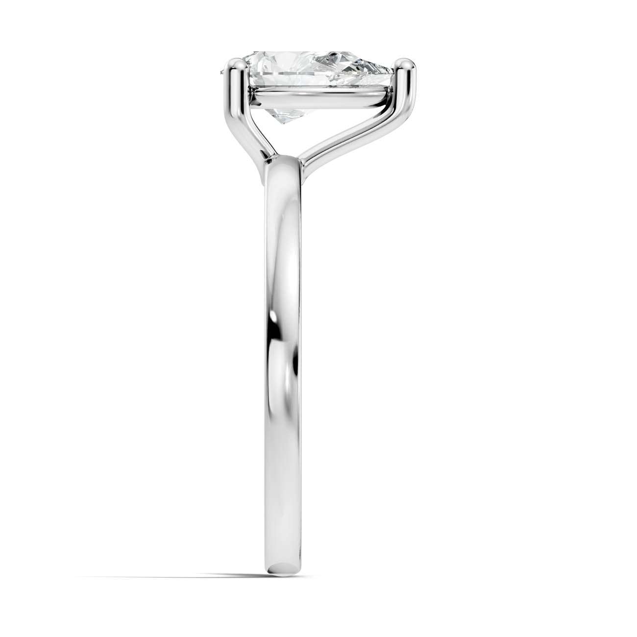 1.00 Ct. Pear Cut Diamond Solitaire Ring (21-f copy) 12