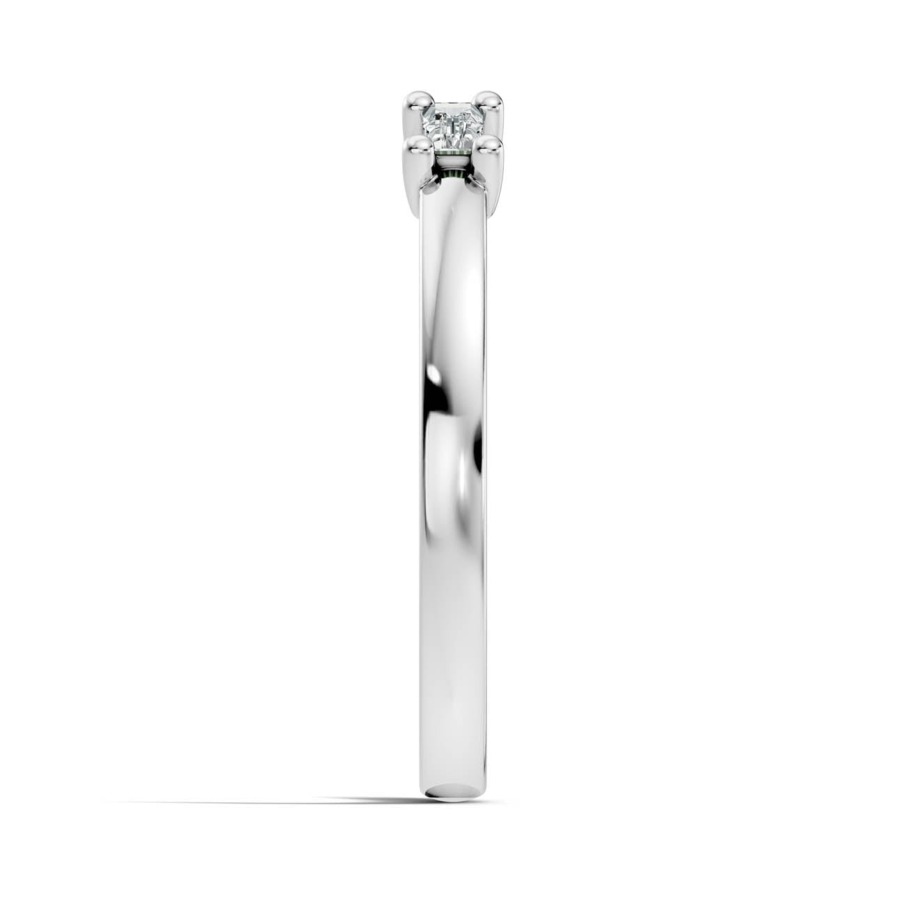 .10 Ct. Open Baguette Diamond Toi et Moi Ring with Double Solitaire Design (24-b copy) 8