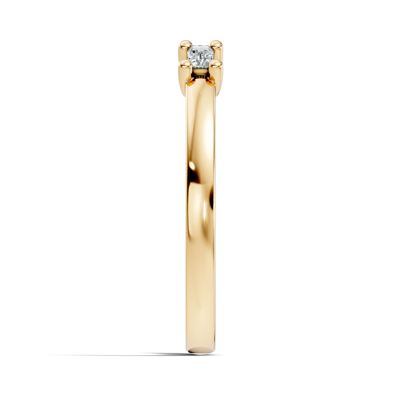 .10 Ct. Open Baguette Diamond Toi et Moi Ring with Double Solitaire Design (24-b copy) 12