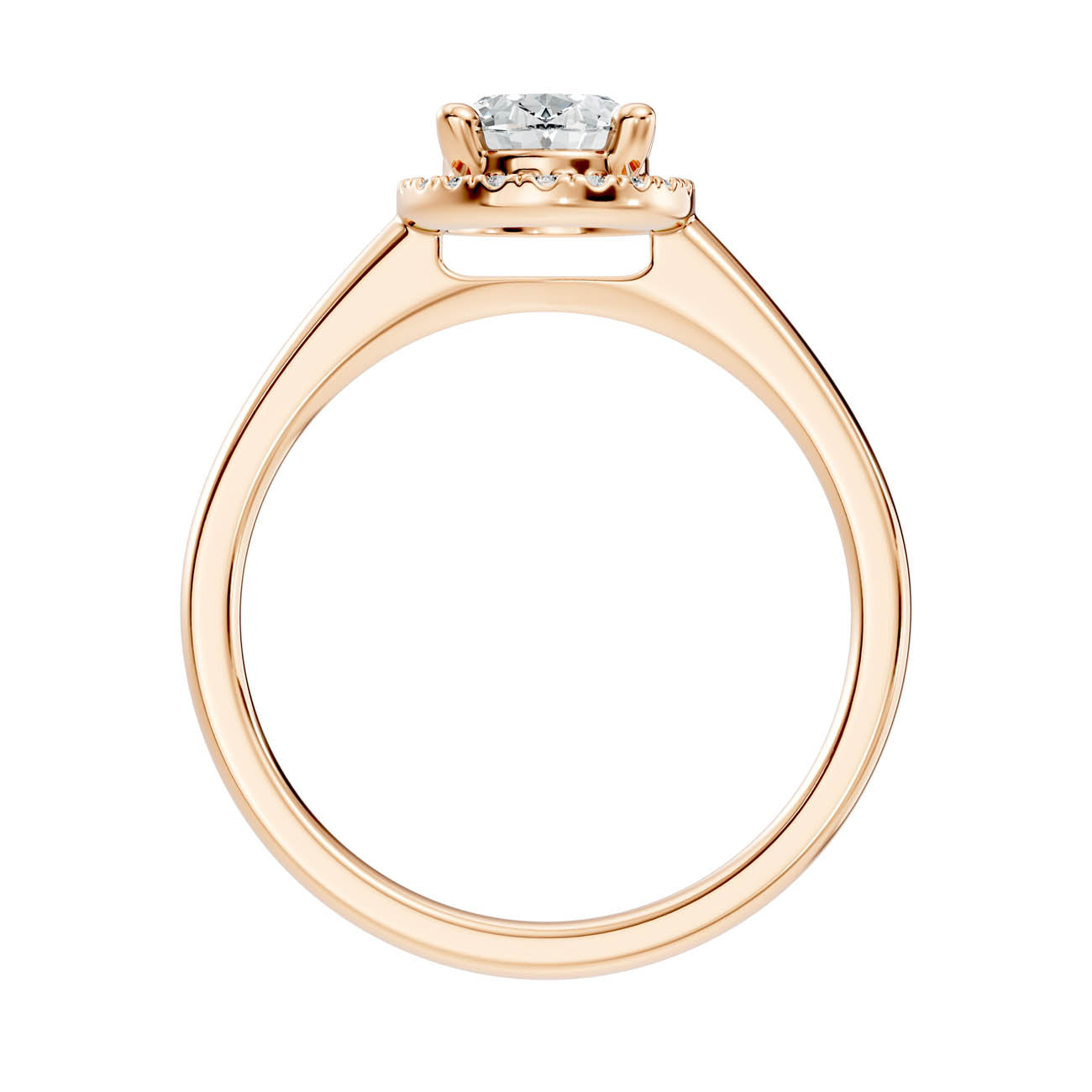 .50-1.00 Ct. Oval Diamond Halo Ring with Four-Prong Setting (ja1-c copy) 5