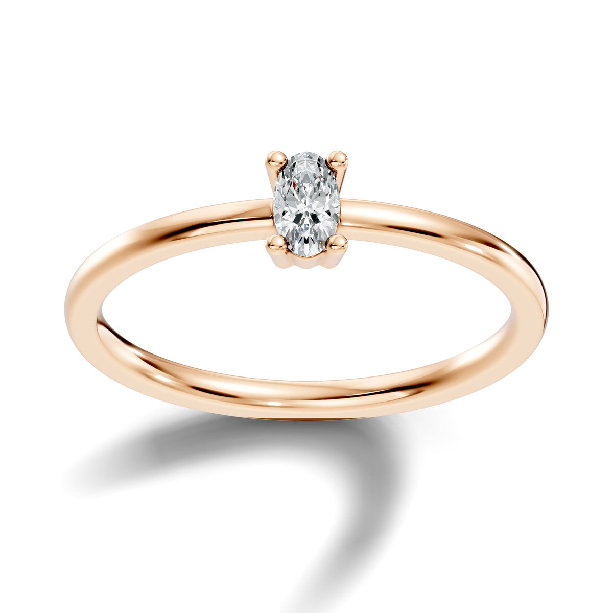 .15 Ct. Classic Oval Diamond Solitaire Ring with Four-Prong Setting (ja7-a copy) 7