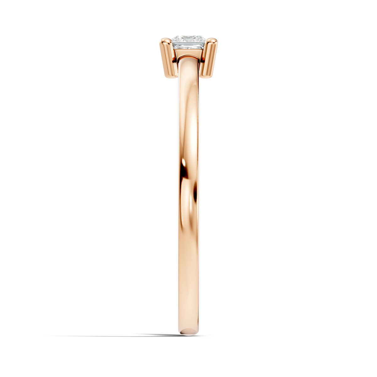 .10 Ct. Classic Princess Cut Diamond Solitaire Ring with Four-Prong Setting (ja7-c copy) 8
