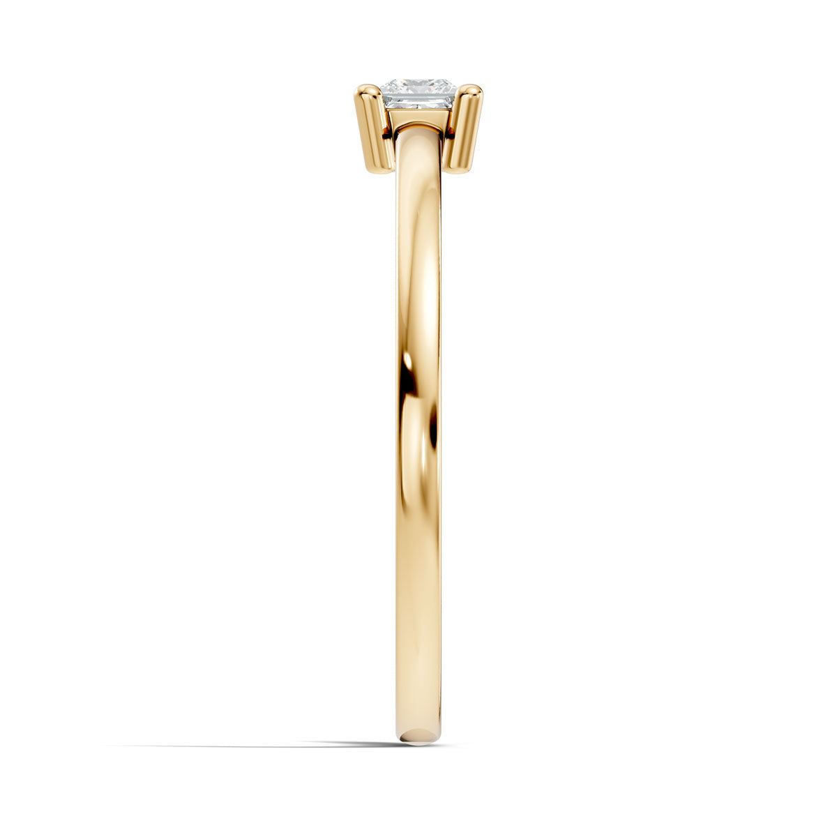 .10 Ct. Classic Princess Cut Diamond Solitaire Ring with Four-Prong Setting (ja7-c copy) 5