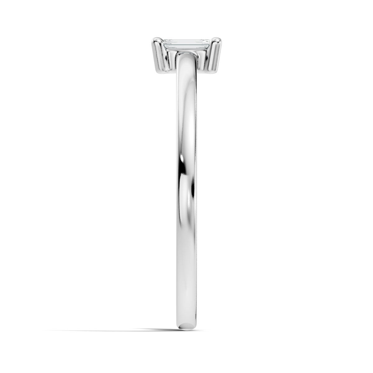 .15 Ct. Emerald Cut Diamond Solitaire Ring with Four-Prong Setting (ja7-d copy) 12