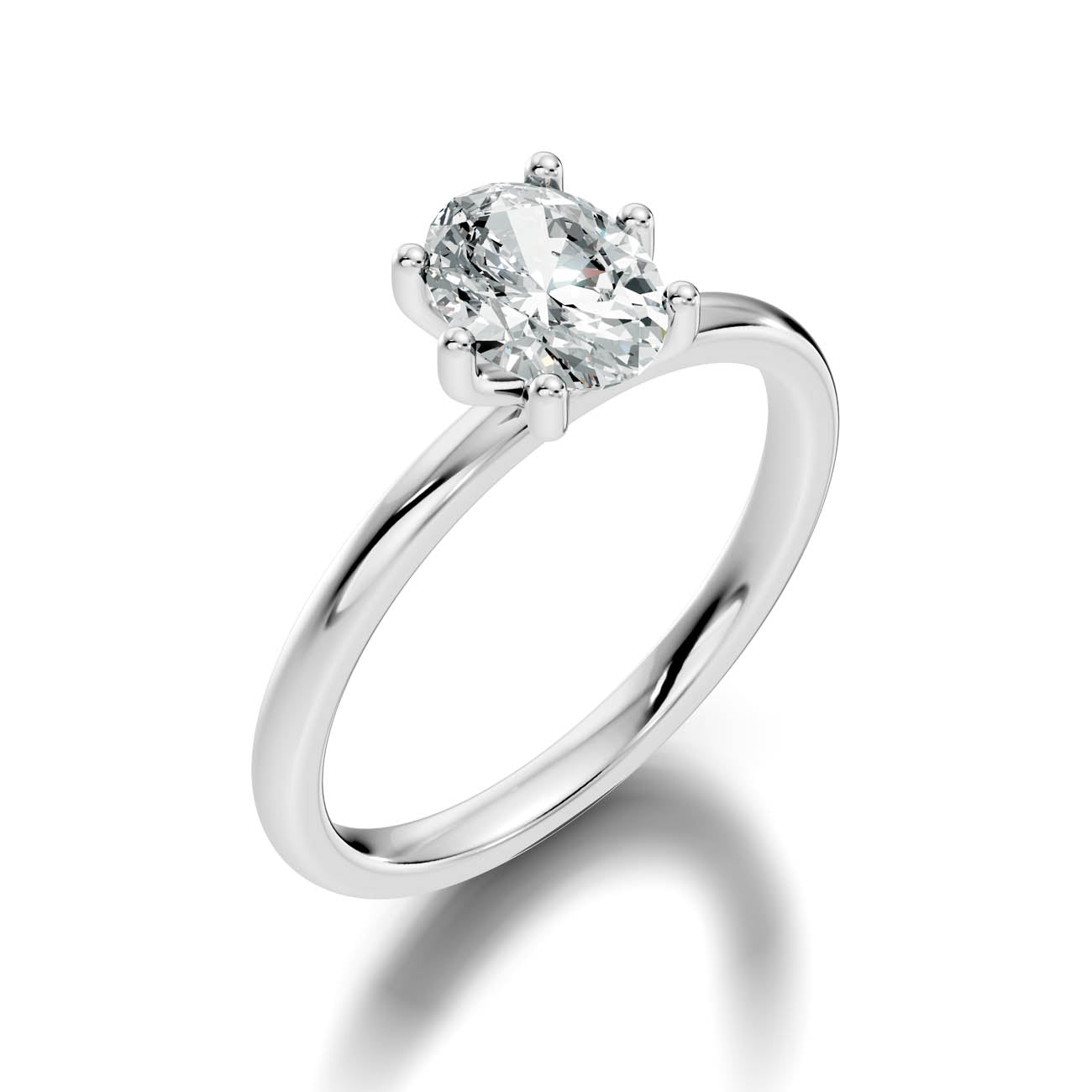 .50-1.50 Ct. Oval Diamond Solitaire Engagement Ring (ja12-b copy) 14