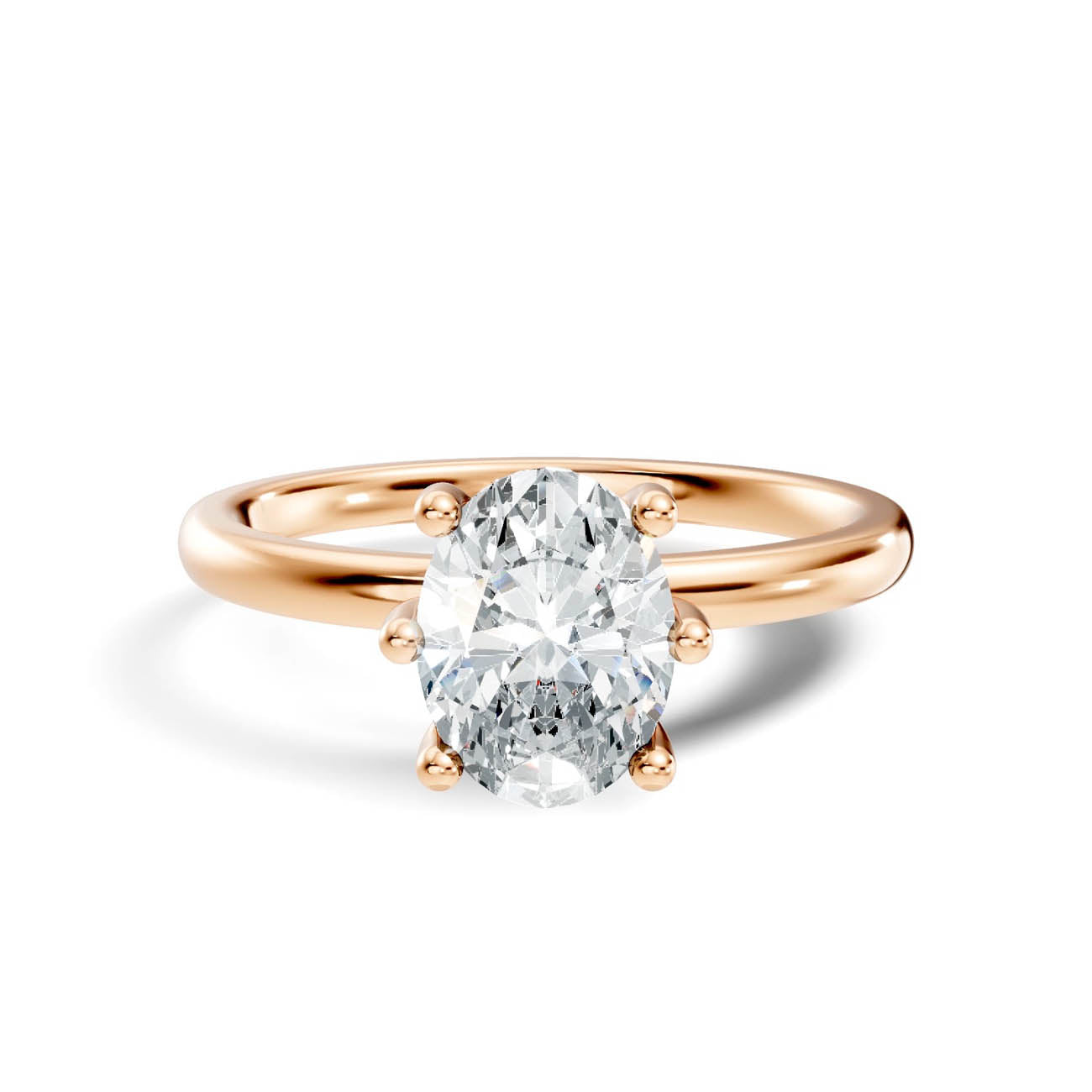 .50-1.50 Ct. Oval Diamond Solitaire Engagement Ring (ja12-b copy) 6