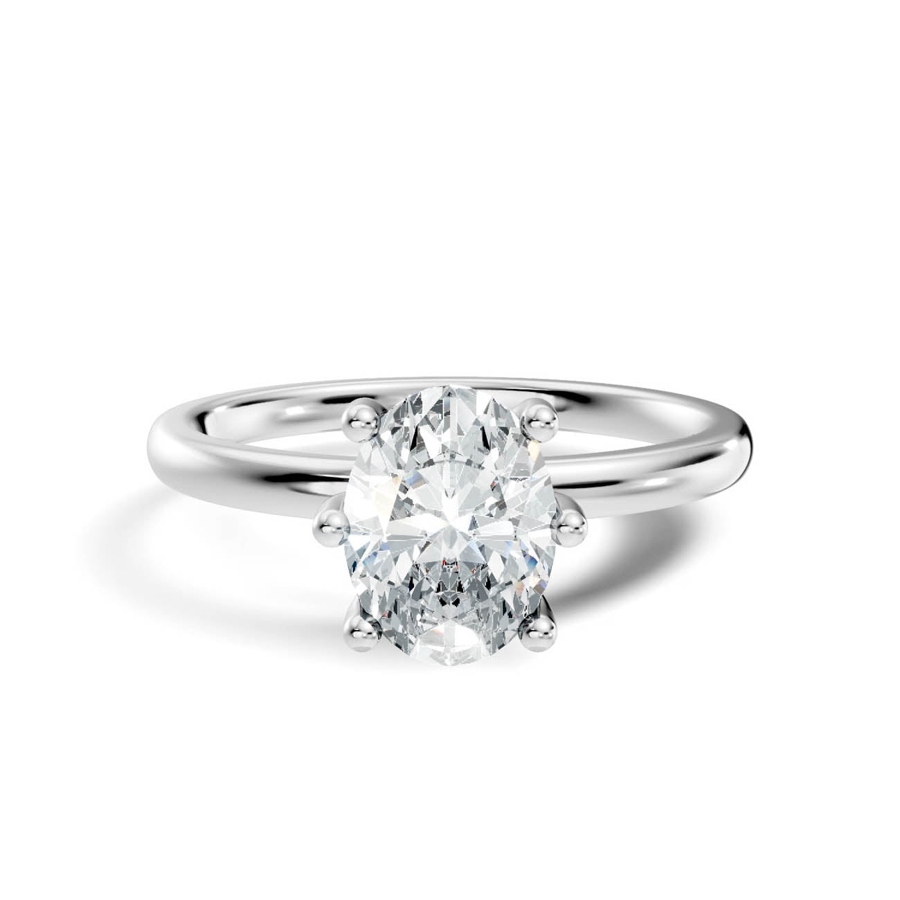 .50-1.50 Ct. Oval Diamond Solitaire Engagement Ring (ja12-b copy) 11