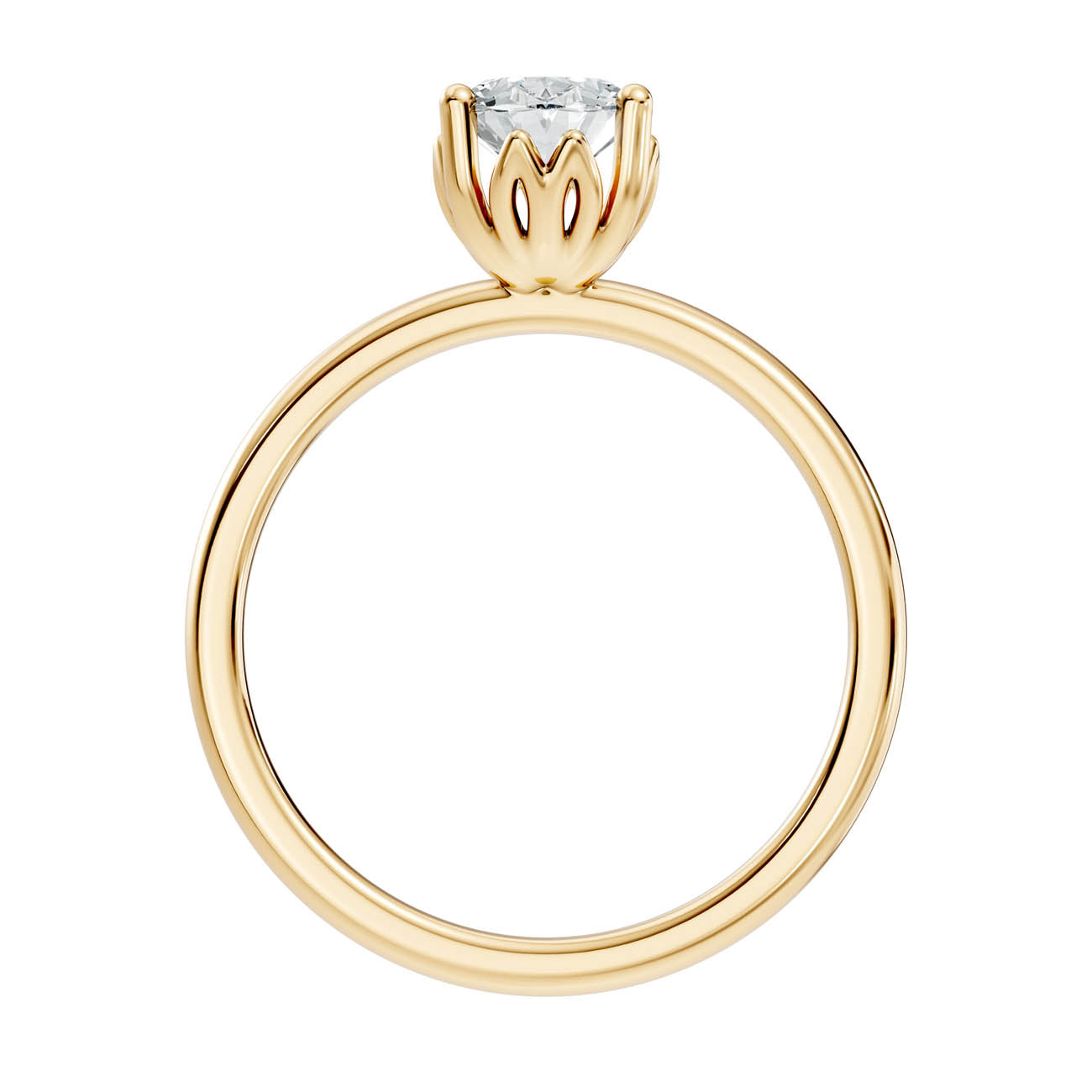 .50-1.50 Ct. Classic Oval Diamond Solitaire Ring with Six-Prong Setting (ja13-e copy) 14