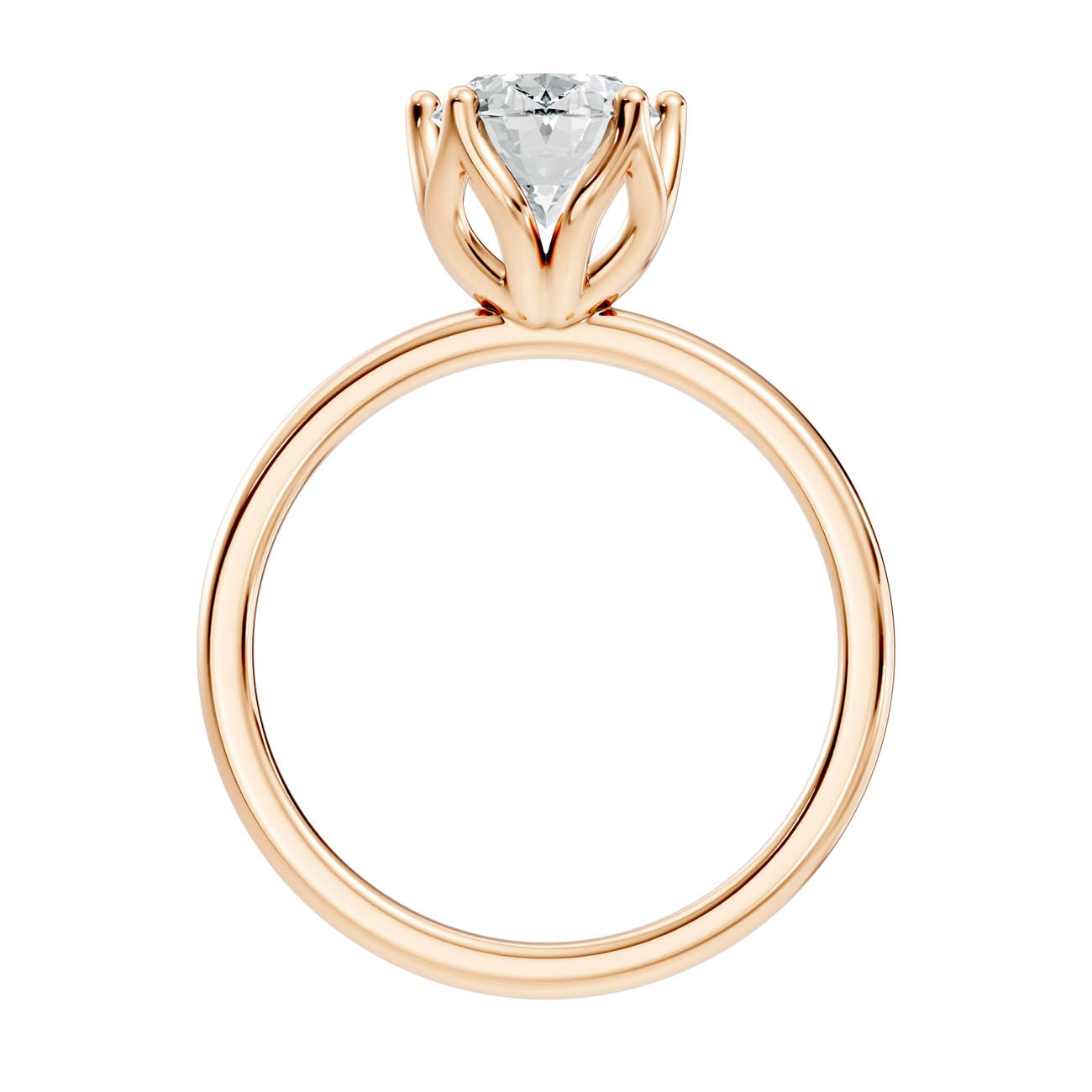.50-1.50 Ct Classic Oval Diamond Solitaire Ring with Four-Prong Setting (ja15-b copy) 10