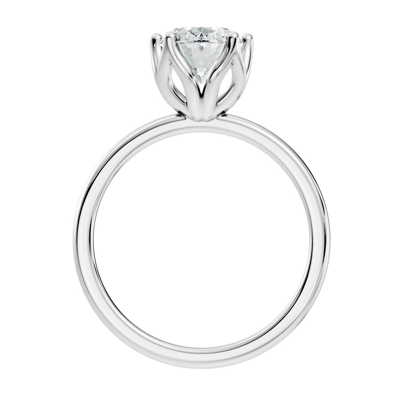 .50-1.50 Ct Classic Oval Diamond Solitaire Ring with Four-Prong Setting (ja15-b copy) 14