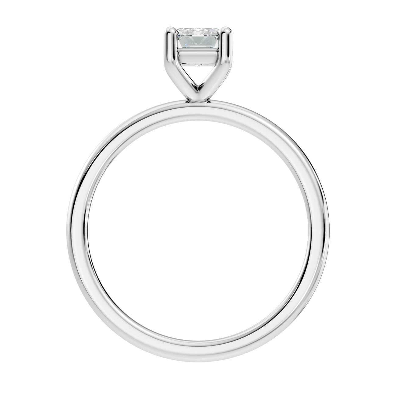.50-1.50 Ct. Emerald-Cut Diamond Solitaire Ring with Four-Prong Setting (ja16-c copy) 11