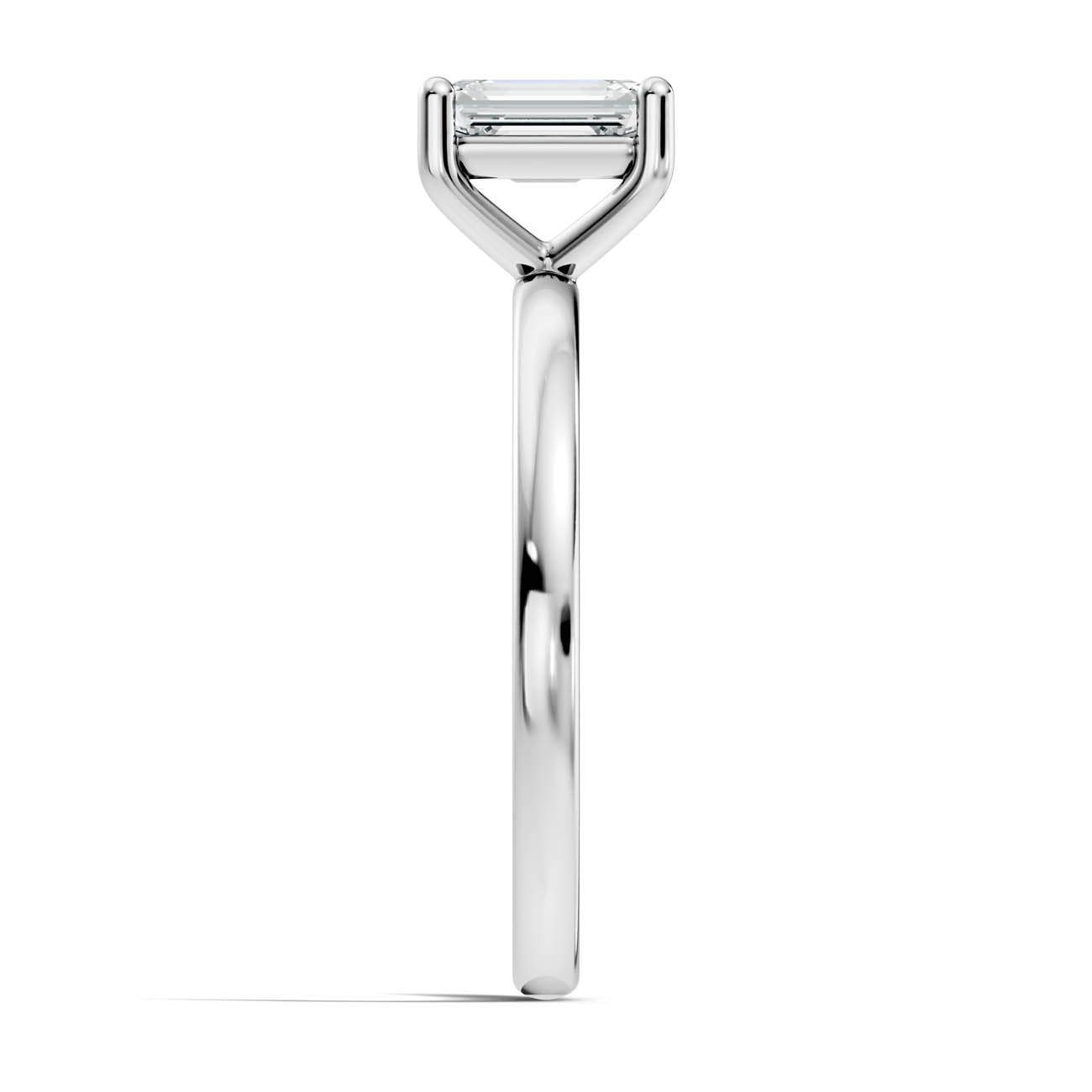 .50-1.50 Ct. Emerald-Cut Diamond Solitaire Ring with Four-Prong Setting (ja16-c copy) 12