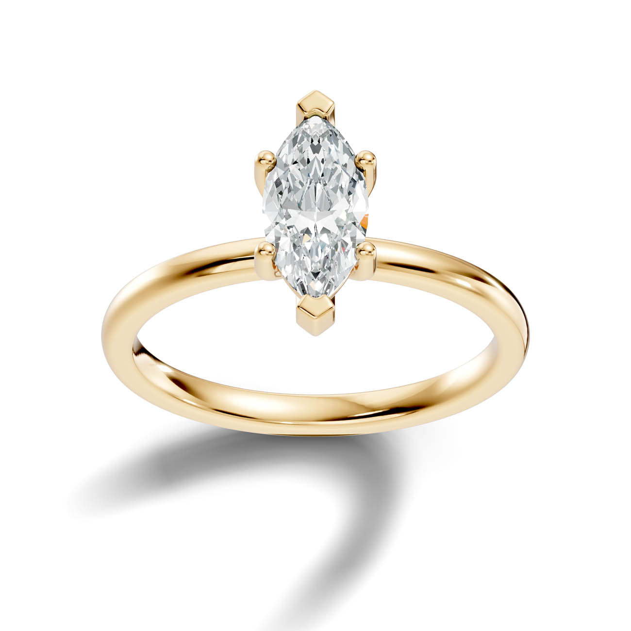 .50-1.50 Ct. Marquise Diamond Solitaire Ring (ja16-d copy) 14