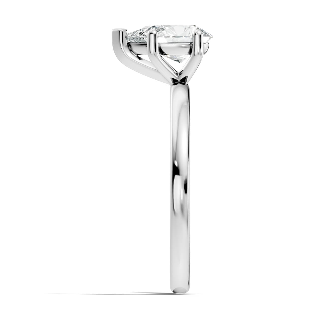 .50-1.50 Ct. Pear-Shaped Diamond Solitaire Ring with Four-Prong Setting (ja16-f copy) 12