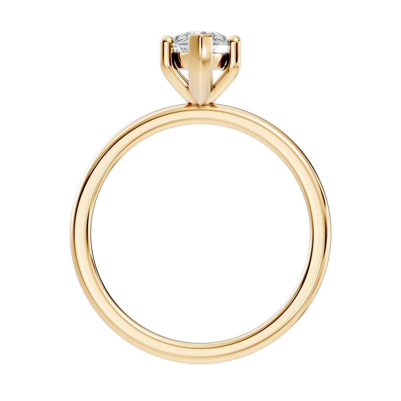 .50-1.50 Ct. Pear-Shaped Diamond Solitaire Ring with Four-Prong Setting (ja16-f copy) 14
