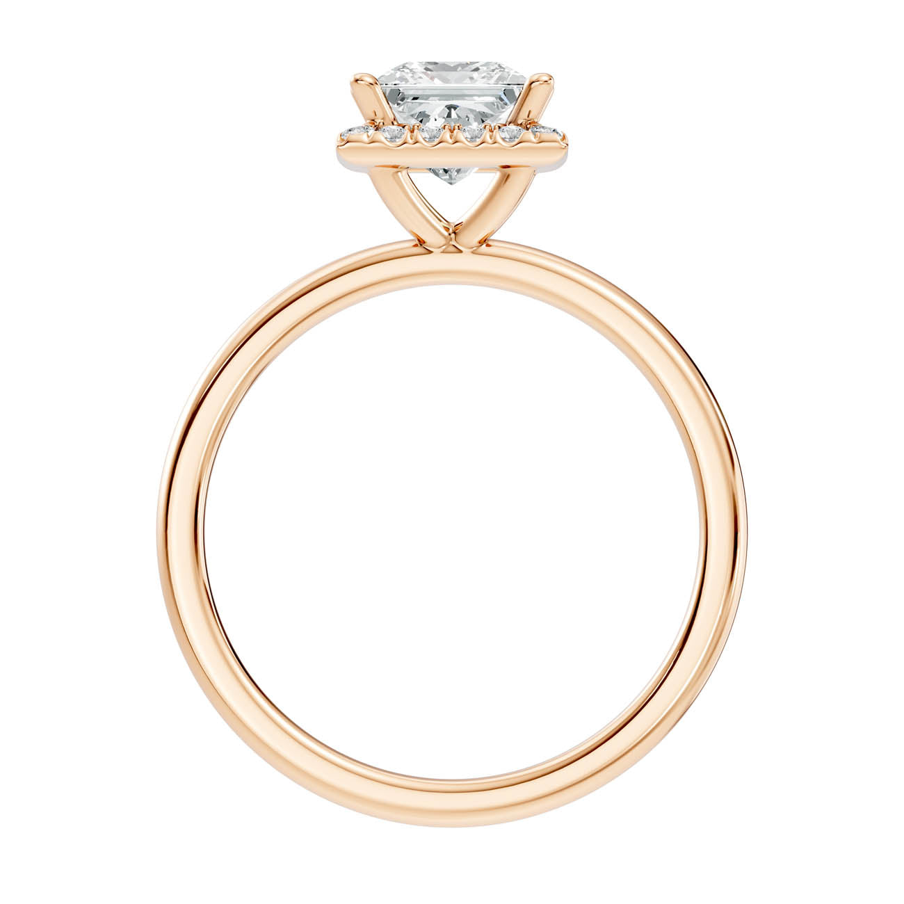 .50-1.50 Ct. Princess-Cut Diamond Halo Engagement Ring (ja17-b copy) 5