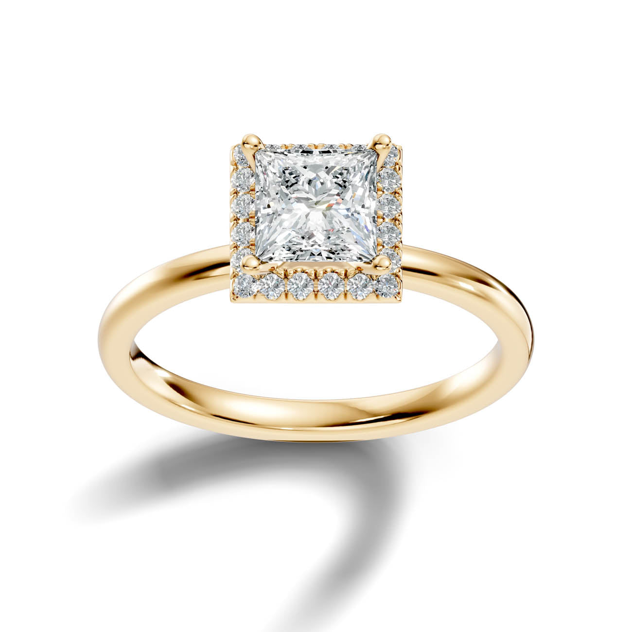 .50-1.50 Ct. Princess-Cut Diamond Halo Engagement Ring (ja17-b copy)
