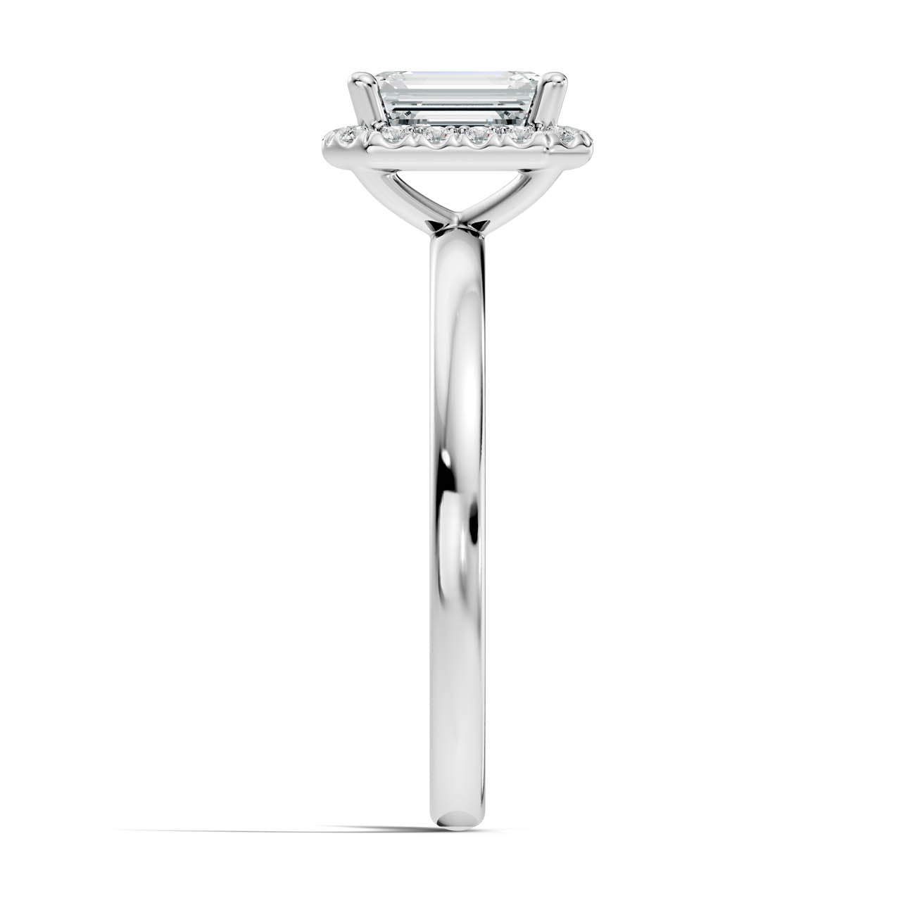 .50-1.25 Ct. Emerald-Cut Diamond Halo Engagement Ring (ja17-c copy) 14