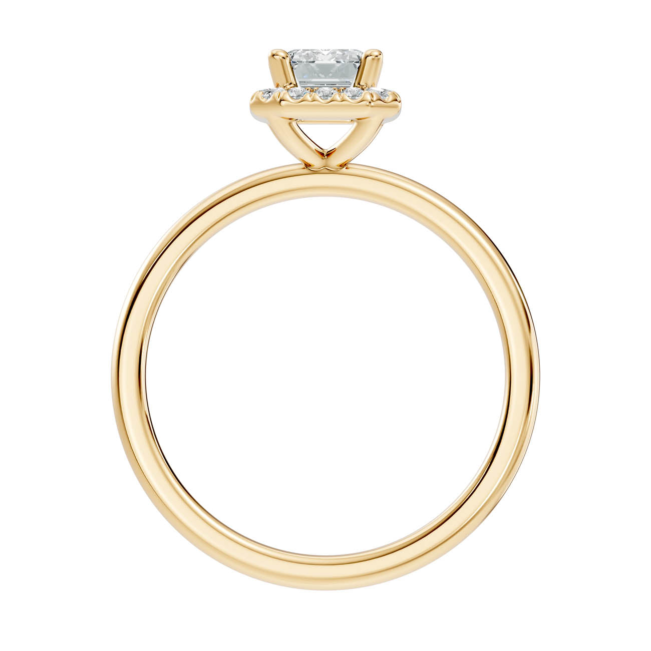 .50-1.25 Ct. Emerald-Cut Diamond Halo Engagement Ring (ja17-c copy) 4